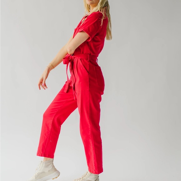 Red Jumpsuit - Picture 4 of 5